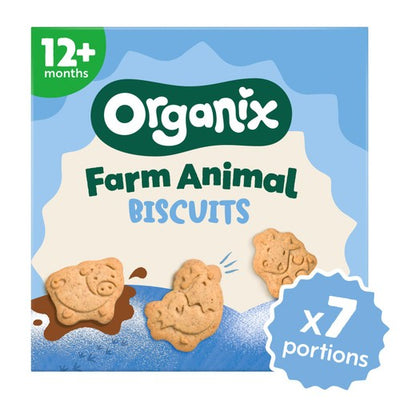 M&S Organix Farm Animal Biscuits Organic Toddler Biscuits 100g- Buy online at McGrocer