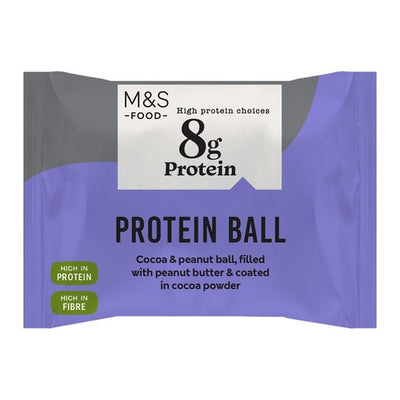 M&S M&S Protein Ball Date Peanut Butter Snack 40g- Buy online at McGrocer
