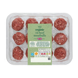 M&S Organic British 12 Beef Meatballs