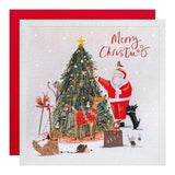 M&S Cute Santa Charity Christmas Card Pack