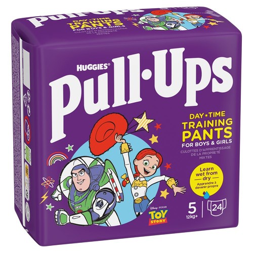 Huggies Pull-Ups Day Time Unisex Nappy Pants Size 5, UK version
