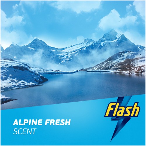 Flash Spray Wipe Done Shower Alpine Fresh Cleaning Spray 800ml