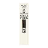 M&S M&S Fairtrade Madagascan Vanilla Pods 2 Pack- Buy online at McGrocer