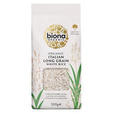 Biona organic long grain white rice 500g - British product