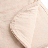 M&S Unisex Pure Cotton Ribbed Sleeping Bag, 0-6 M, Oatmeal