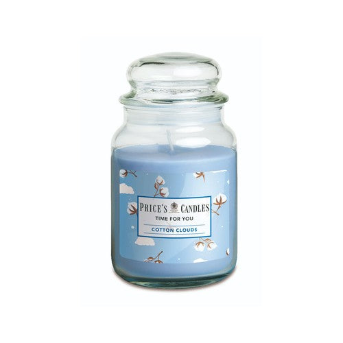 Prices Cotton Clouds Large Jar Candle