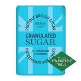 M&S M&S British Granulated Sugar Fine White Sugar 1kg- Buy online at McGrocer