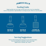 James Ella Freeze Dried Raw Beef Dog Topper