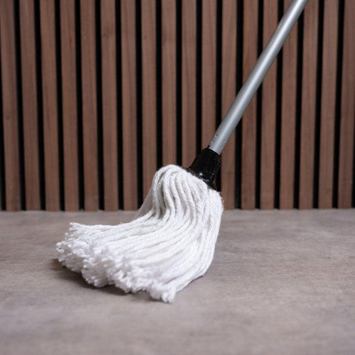 Addis Recycled Cotton Mop with Handle & Spare Replacement Refill Head