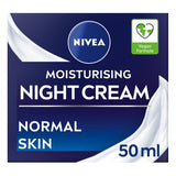 Nivea night face moisturiser for normal skin, imported from the UK