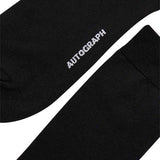 M&S Mens Egyptian Cotton Rich Socks, 9-12, Black