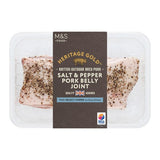 M&S Heritage Gold British Outdoor Bred Salt & Pepper Pork Belly Joint