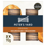 M&S Peter's Yard Original Sourdough Crackers Twin Pack- Buy online at McGrocer