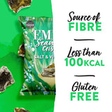Emily Seaweed Crisps Salt & Vinegar 18g - British product