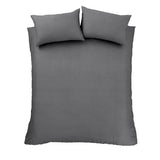 Bianca 180TC Egyptian Cotton Double Duvet Set Charcoal