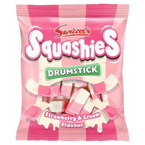 Strawberry and Cream Flavour Soft Gums 140g Bag