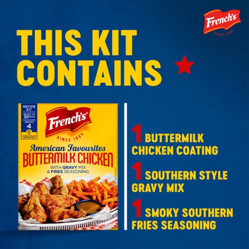 French's Buttermilk Chicken with Fries Seasoning Recipe Kit