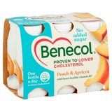Benecol Cholesterol Lowering Yoghurt Drink Peach Apricot No Added Sugar