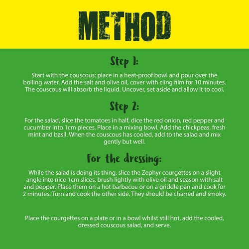 Wonderfully Curious British Zephyr Courgettes