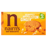 Nairn's Stem Ginger Oat Biscuits 200g, imported from the UK