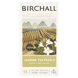 Birchall Jasmine Tea Pearls green tea with jasmine 15 bags - British product