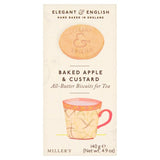Millers Elegant English Baked Apple Custard Biscuits