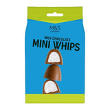 M&S milk chocolate mini whips 120g, imported from the UK