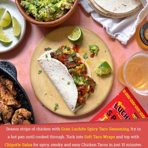 Gran Luchito 'Spicy' Smoky Chipotle & Herb Taco Seasoning Mix