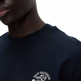 M&S Dancing Dad Graphic Pyjama Set, Extra Large, Navy