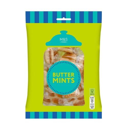 M&S butter mints 225g, imported from the UK