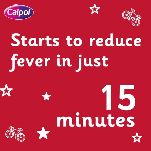 Calpol SixPlus Fastmelts Tablets Strawberry 6+ Years