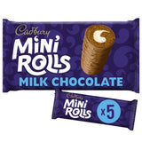 Cadbury Chocolate Mini Rolls 5 pack - British product