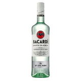 M&S Bacardi Carta Blanca Superior White Rum 1L- Buy online at McGrocer