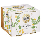 Biona Organic Canned Chickpeas 4 x 400g - British product