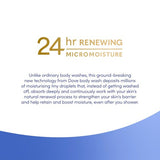 Dove Anti Stress Advanced Care Body Wash Shower Gel Chamomile & Oat Milk