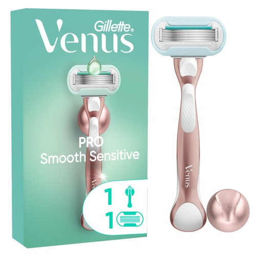 Gillette Venus Deluxe Smooth Sensitive Razor Rose Gold