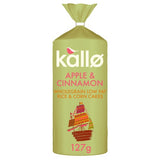 M&S Kallo Apple & Cinnamon Rice and Corn Cakes 127g- Buy online at McGrocer