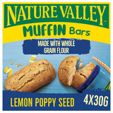 M&S Nature Valley Muffin Bars Lemon Poppy Seed Soft Baked Cereal Bars 4 x 30g- Buy online at McGrocer