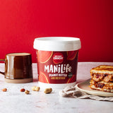 ManiLife deep roast crunchy peanut butter 900g, imported from the UK
