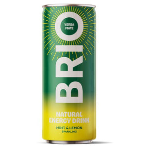 Brio Natural Organic Energy Drink Mint Lemon