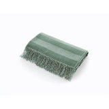 M&S The Lyndon Company Elgin Woven Throw Green 130 x 160cm- Buy online at McGrocer