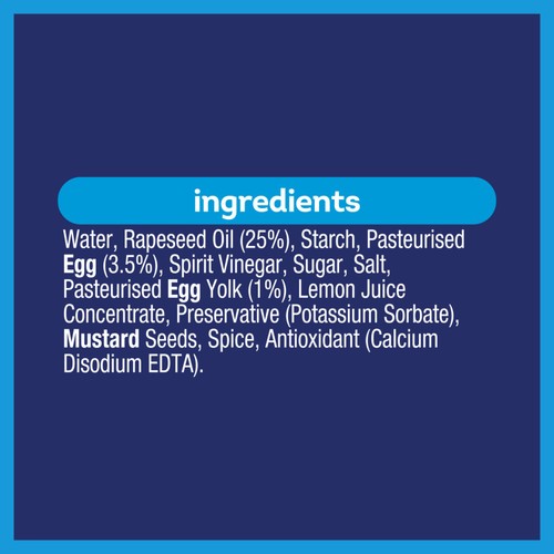 Heinz light mayonnaise 480g, UK version