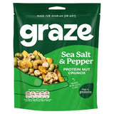 Graze Sea Salt & Pepper Protein Veg & Cashew Nuts Sharing Bag Snack