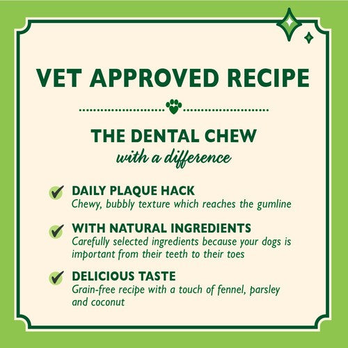 Lily's Kitchen Woofbrush dental chew for small dogs 7 x 22g multipack, UK version