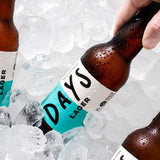 Days 0.0% Alcohol Free Beer Lager Bottle