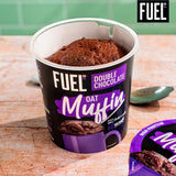 FUEL10K chocolate oat muffin protein snack pot 52g - British product