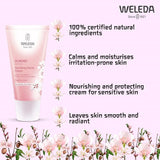 Weleda Sensitive Soothing Face Moisturiser Organic Almond Natural