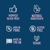 Good & Honest Sweet & Salty popped chips 85g, imported from the UK