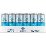 Aqua Libra still water 330ml can - British product