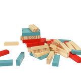 Rex London Mini Wooden Topple Tower - Wild Bear